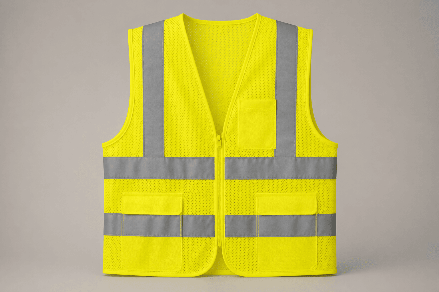 High visibility safety vest